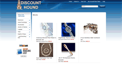 Desktop Screenshot of discounthound.com